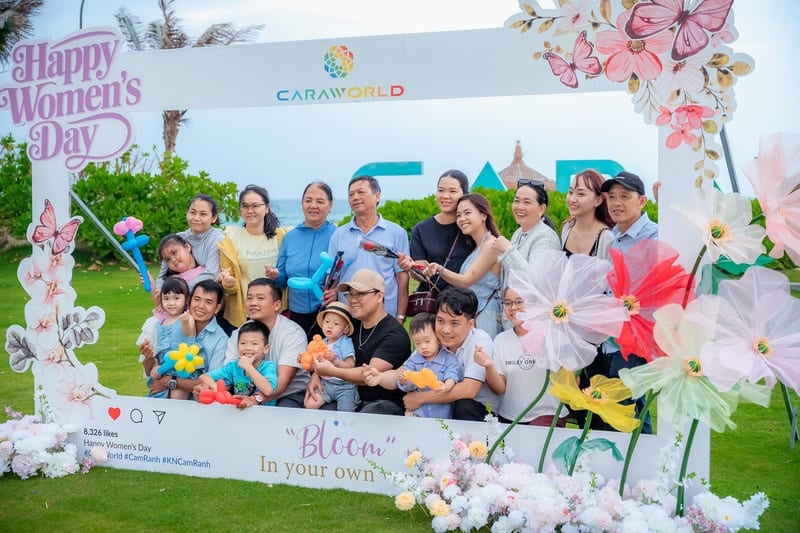 Lễ hội mừng Quốc tế Phụ nữ 8/3 tại công viên biển CaraBeach CaraWorld Cam Ranh